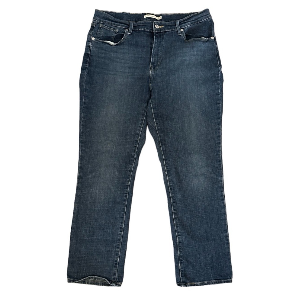 Levi Strauss Original Fit Size 14 Medium Wash Jeans